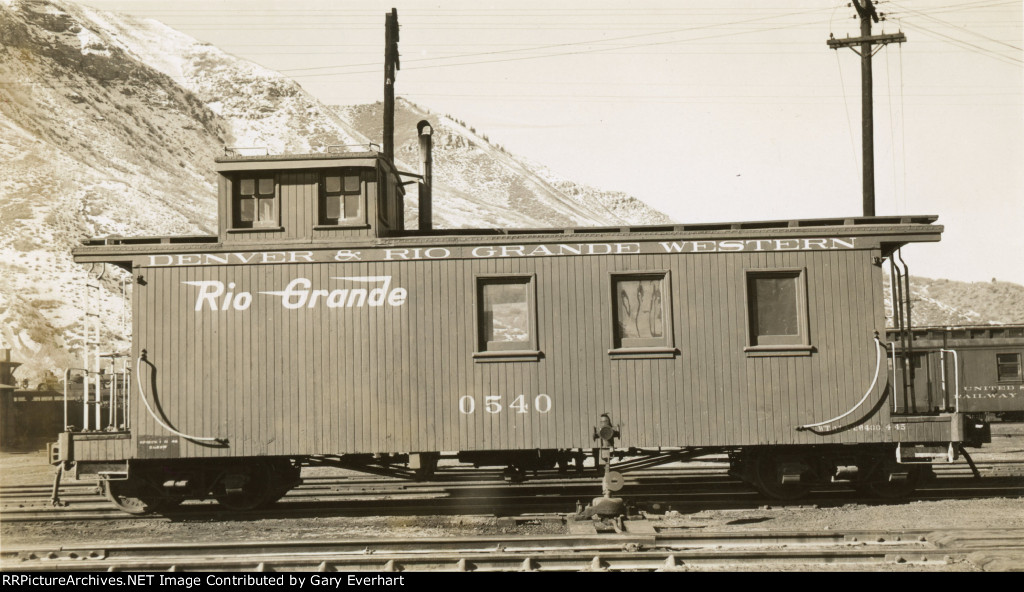 DRGW 540 - Denver & Rio Grande Western